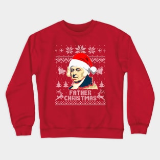 John Adams Father Christmas Crewneck Sweatshirt